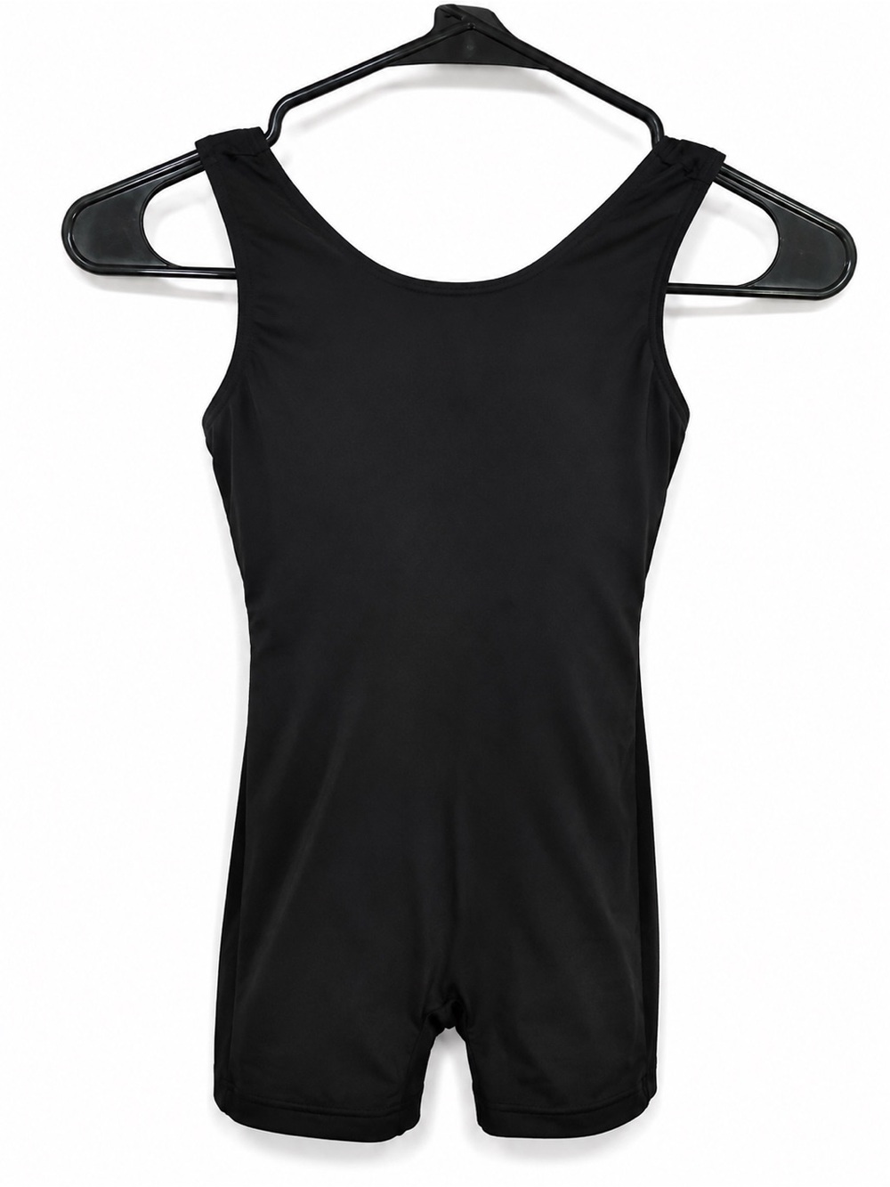 Kids Black One Piece Swimsuit Size 120 Cutout Back Swimwear